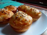 Houbové muffiny z listového těsta recept