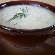 Brynzová polévka s koprem recept