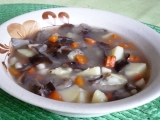 Zeleninová polévka s václavkami recept