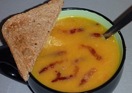 Dýňová polévka s curry recept