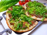 Turecká pizza (Lahmacun) recept