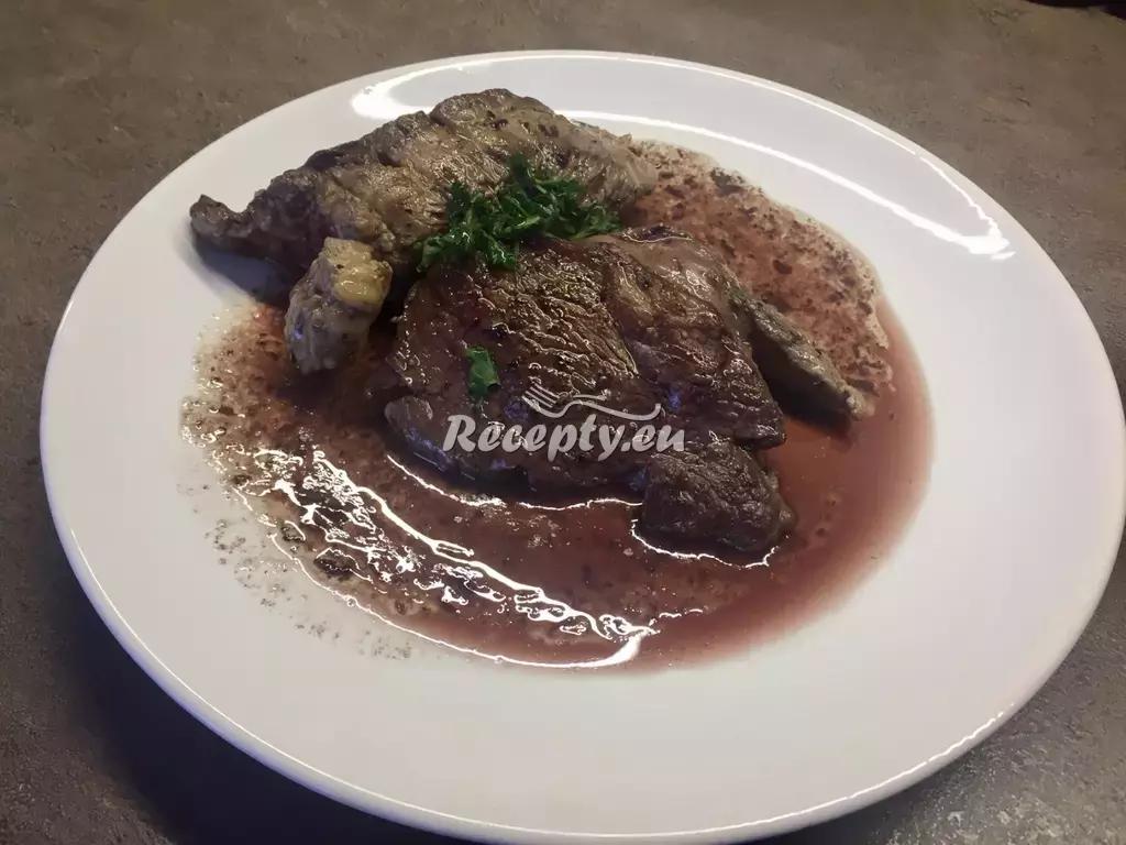 Rýnská roštěná recept  hovězí maso
