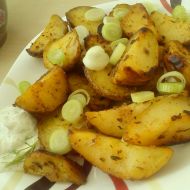 Pepřené pečené brambory recept