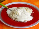 Sýrová omáčka na špagety recept