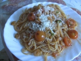 Vinná omáčka s krevetami na špagety recept