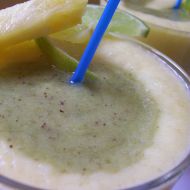 Ananasová pěna s kiwi recept