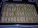 Pudinkový jablečný koláč recept