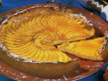 Mangový koláč  snadný recept