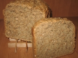 Vícezrnný kváskový semínkový chléb recept