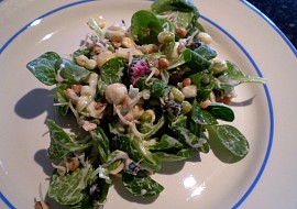 Jarní salát s polníčkem a sedmikráskou  vegan recept  TopRecepty ...