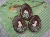 Velikonoční křehká ořechová vajíčka recept