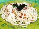 Špagety v rajčatovo  cuketové omáčce recept