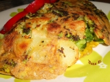 Brokolicovo-bramborová omeleta recept