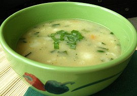 Květáková polévka II recept
