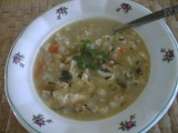 Kedlubnová polévka s brokolicí a květákem recept