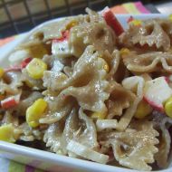 Mašličkový surimi salát s kukuřicí recept