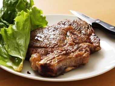 Křehký hovězí steak