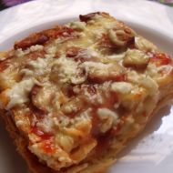 Jednoduchá toastová pizza recept