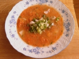 Mrkvová polévka s jarní cibulkou recept