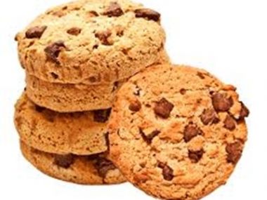 Americké cookies  sušenky