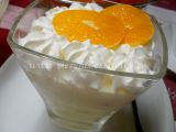 Tvarohový pohár s mandarinkami recept