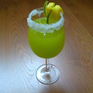 Ananasový zelený koktejl recept