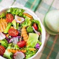 Obědový zeleninový salát recept