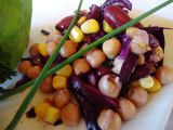 Salát z cizrny a fazolí recept