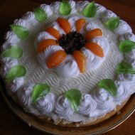 Třepací mandarinkový dort recept