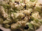 Zelený salát s těstovinami orzo recept