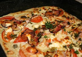Rychlá pizza (nejen pro Vaška) recept
