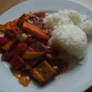 Tofu se zeleninou recept