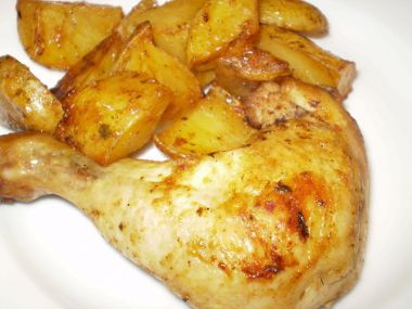 Marinované pečené kuře