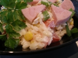 Salátek z těstovinové rýže recept