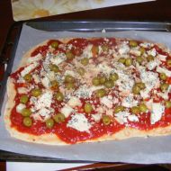 Lahodná vegetariánská domácí pizza recept