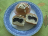 Makové muffiny s mandlemi recept