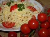 Italské těstoviny s rajčaty recept