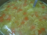 Zeleninová polévka s krupicí recept