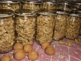 Zavařování ořechových jader recept