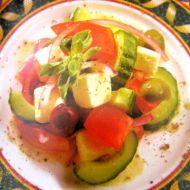 Řecký salát recept