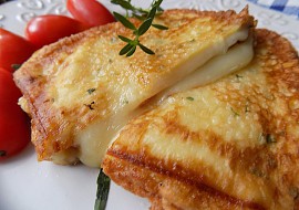 Uzený sýr se šunkou v těstíčku recept
