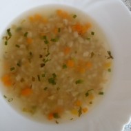 Uzená polévka s kroupami recept
