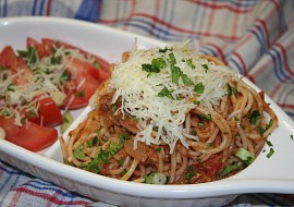 Boloňské špagety  zdravá verze recept