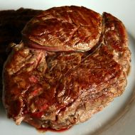 Steak z českého bio vysokého roštěnce recept