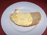 Chléb s máslem recept