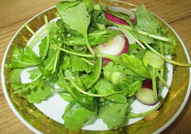 Jednoduchý roketový salát recept