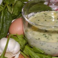 Jemná špenátová polévka recept