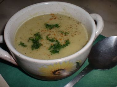 Kořeněná květáková polévka podle Dity P.