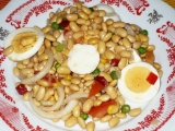 Sójový salát s vejci recept
