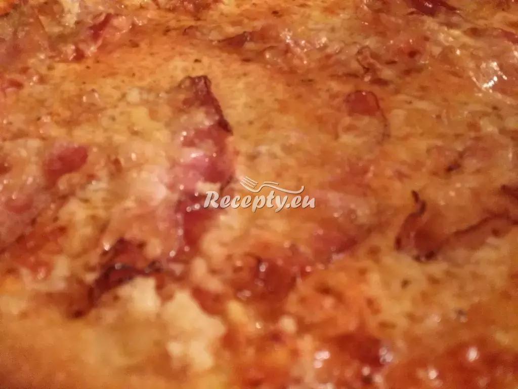 Alsaská pikantní pizza recept  pizza